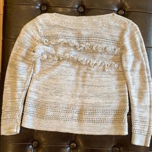 ❌❌SOLD❌❌Light fabric sweater